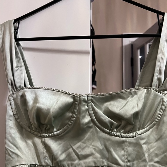 WeWoreWhat green high low dress - Picture 8 of 10